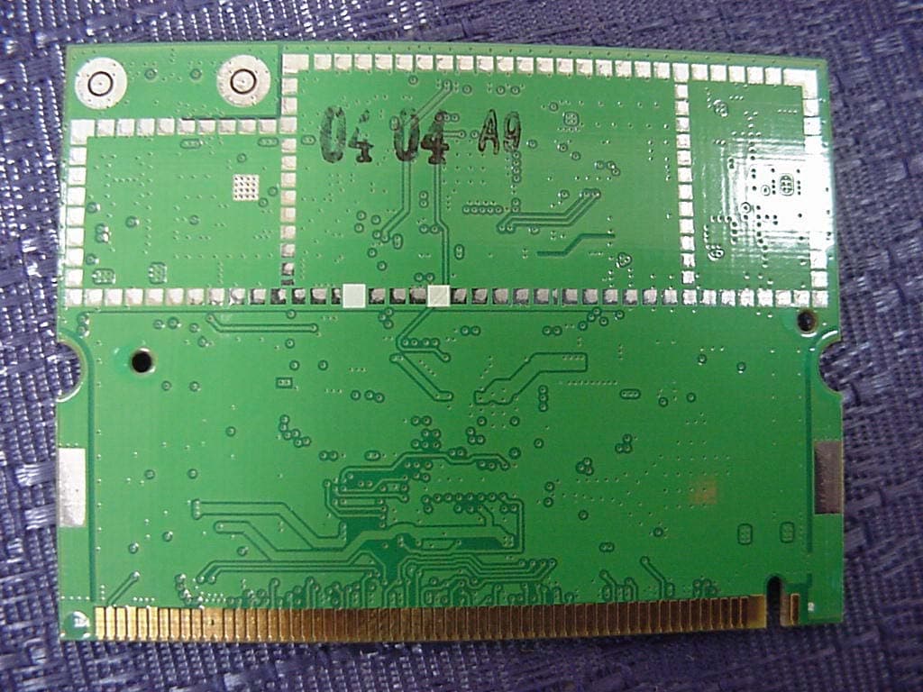 Mini PCI WLAN 802.11b/g in Shiva 1100 VPN Gateway - FCC ID E3S-800-849 - Eicon Networks Corporation (4)