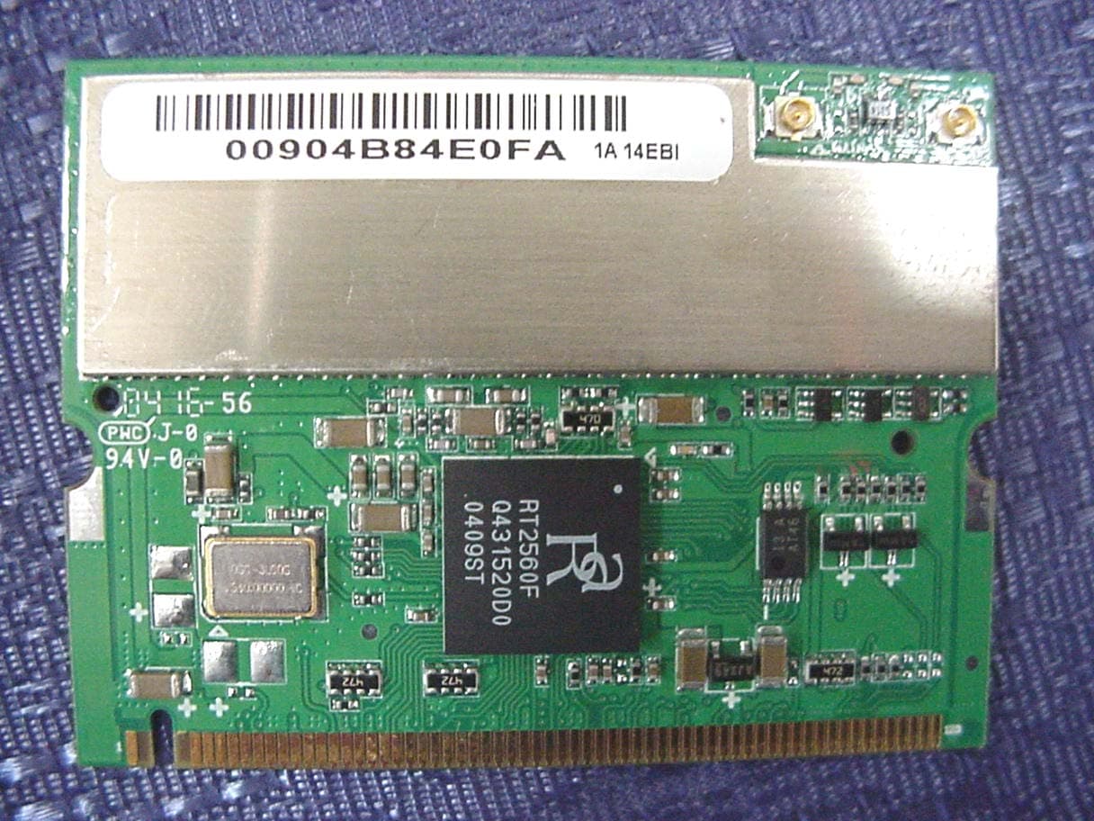 Mini PCI WLAN 802.11b/g in Shiva 1100 VPN Gateway - FCC ID E3S-800-849 - Eicon Networks Corporation