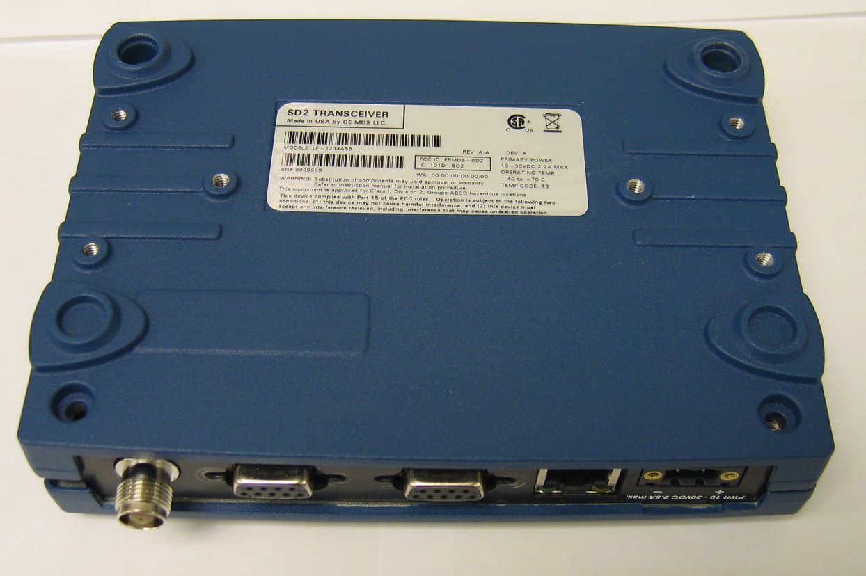 Wireless Data Transceiver - FCC ID E5MDS-SD2-1 - GE MDS, LLC (2)