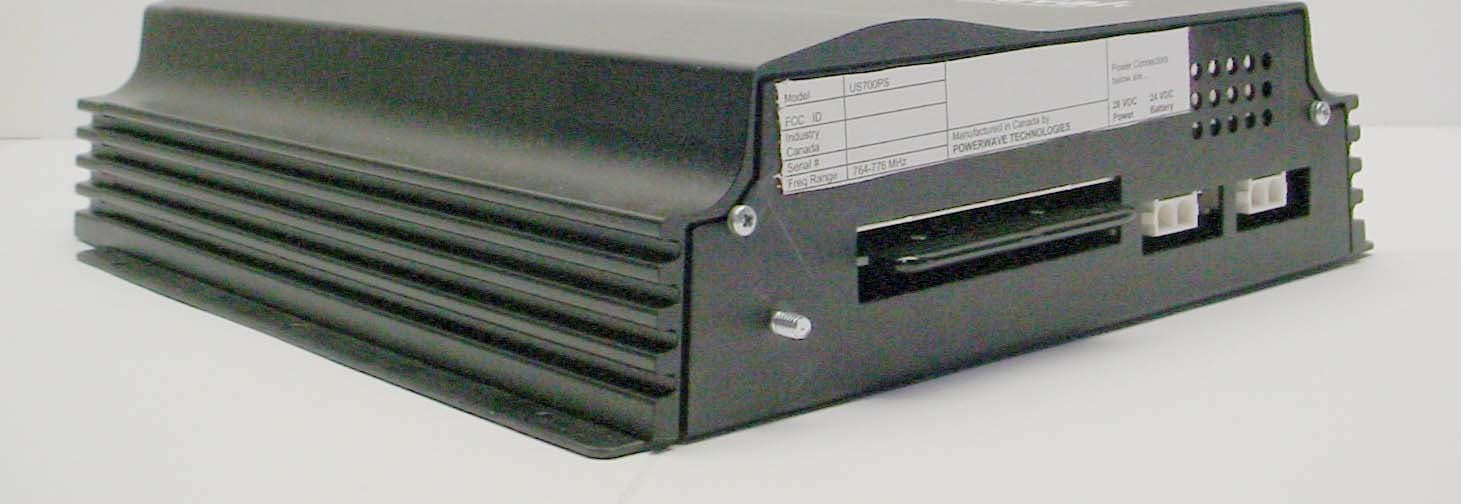 LINKNET UNISERV UNIT BOOSTER - FCC ID E67-5JS0079 - Powerwave Technologies Inc