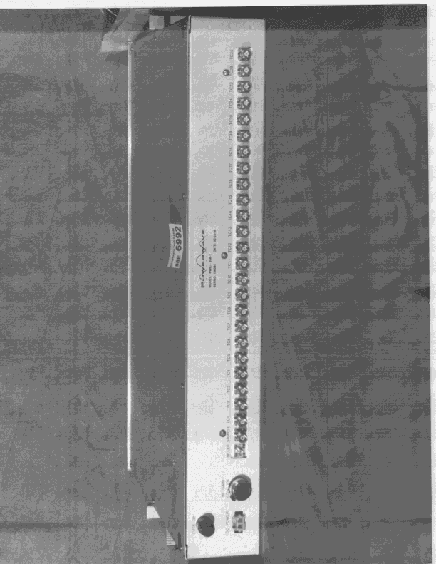 AMP - Amplifier - FCC ID E675JS0026 - Powerwave Technologies Inc