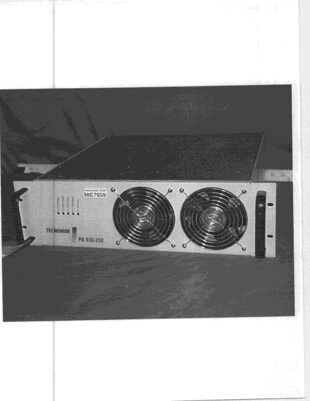 Single Channel - FCC ID E675JS0031 - Powerwave Technologies Inc
