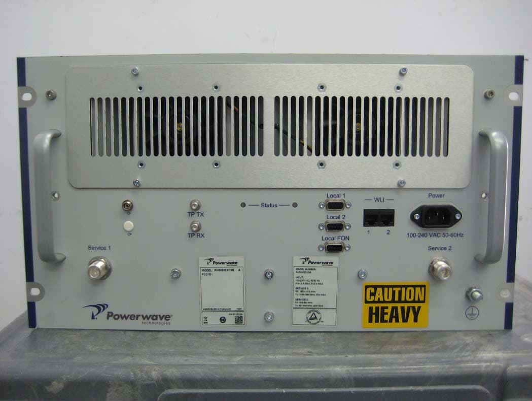 Nexus Dual Band Repeater - FCC ID E675JS0119 - Powerwave Technologies Inc