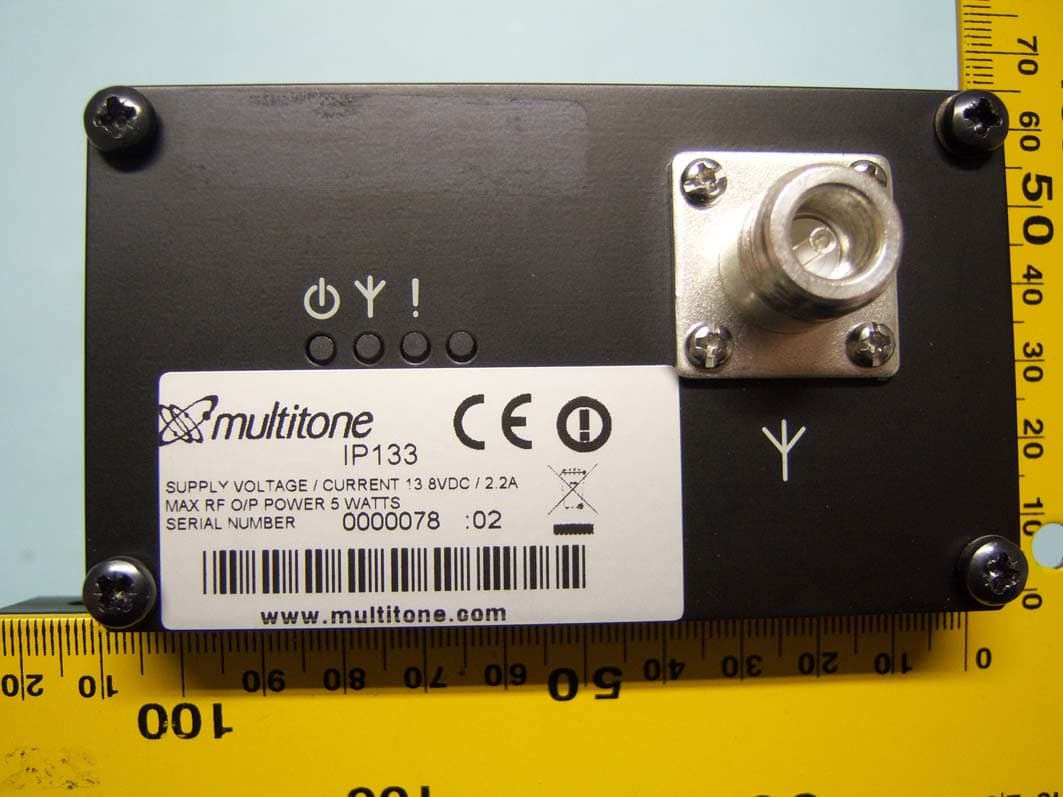 Multitone I-Page � IP133 - FCC ID E86IP133 - Multitone Electronics PLC