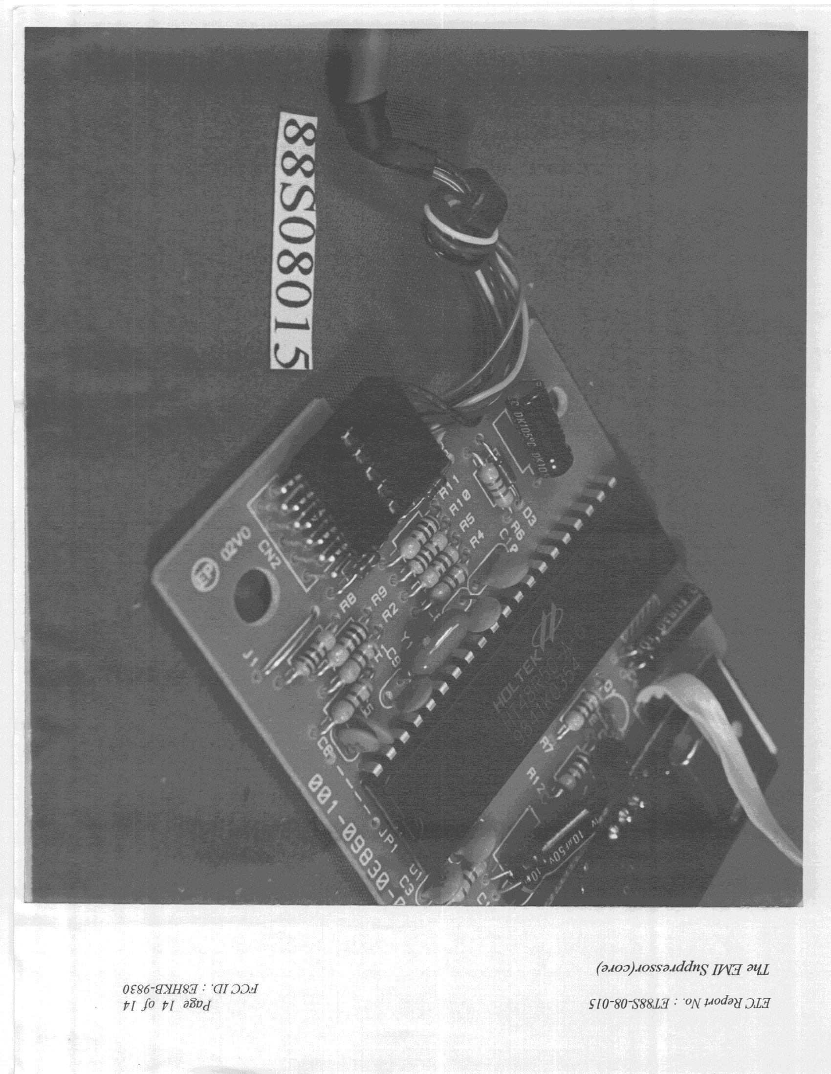 RF Keyboard - FCC ID E8HKB-9830 - Chicony Electronics Co Ltd (2)