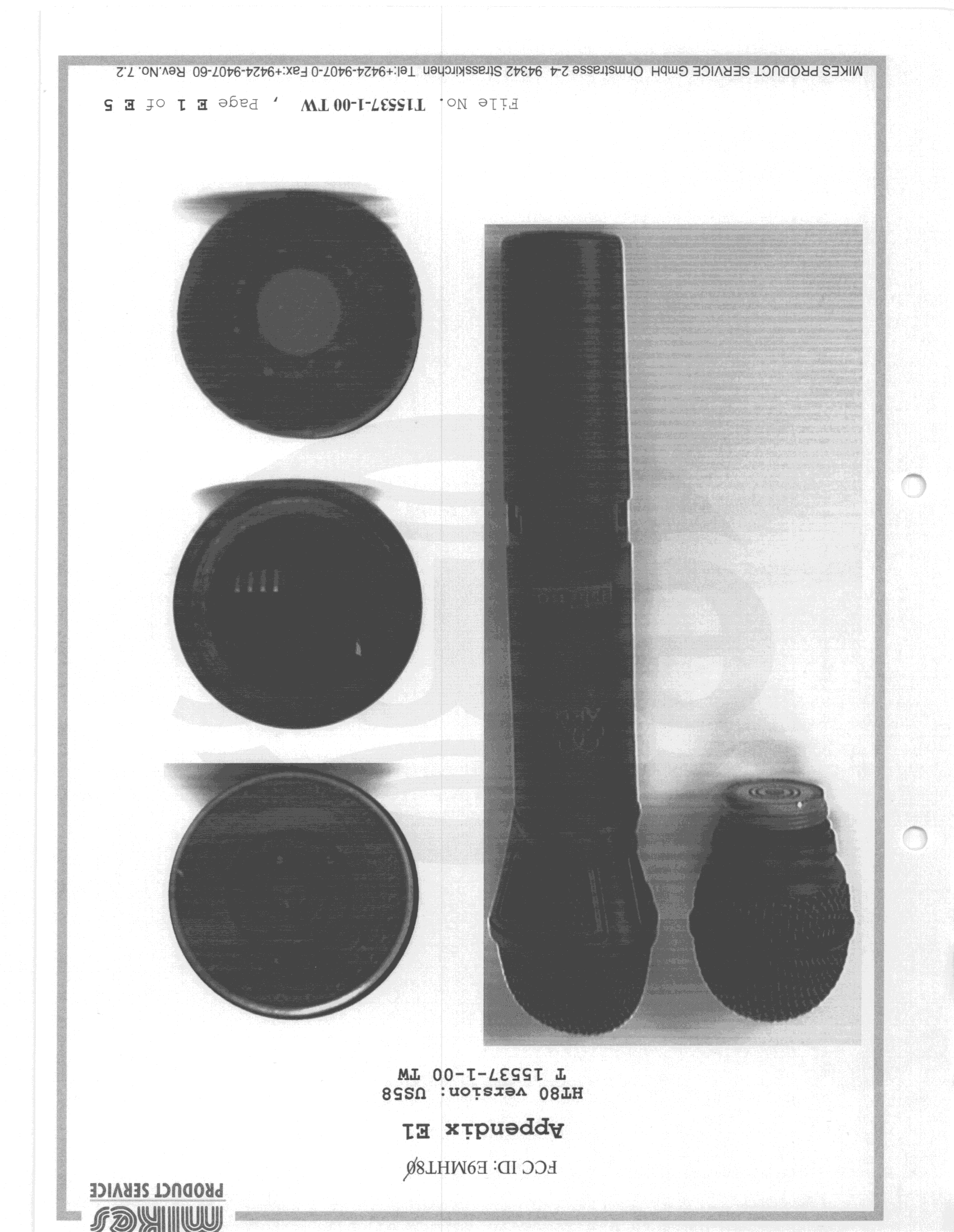 TBF - Licensed Broadcast Transmitter Held to Face - FCC ID E9MHT80 - AKG Acoustics US (3)