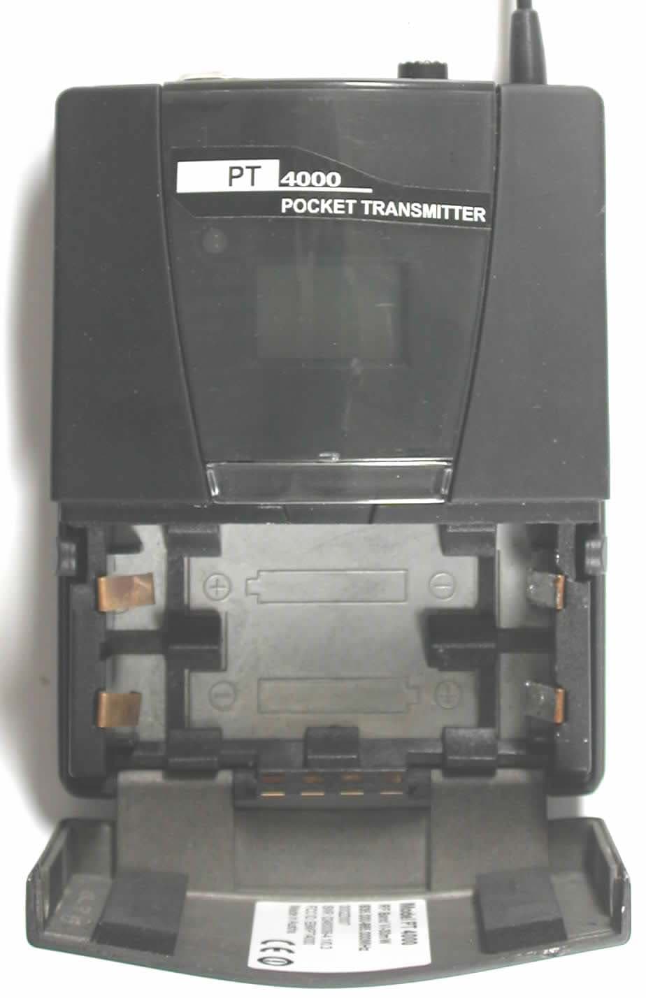 PT4000 Bodypack Transmitter - FCC ID E9MPT4000 - AKG Acoustics US (2)