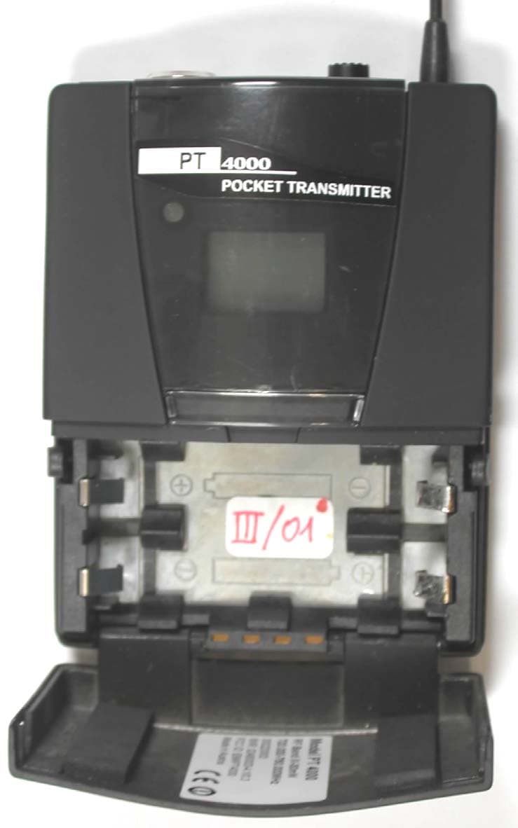 PT4000 Bodypack Transmitter - FCC ID E9MPT4000 - AKG Acoustics US (4)