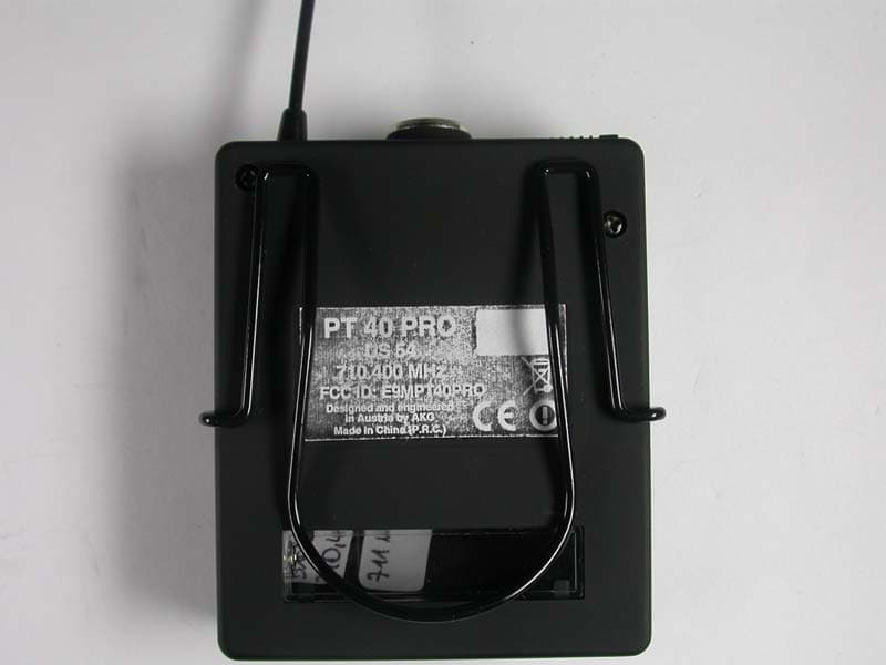 Pocket Transmitter PT40PRO - FCC ID E9MPT40PRO - AKG Acoustics US (2)