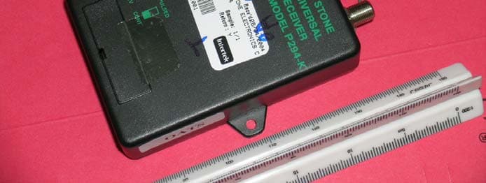 Remote Control Receiver - FCC ID EBY6F0K433R - Keystone Electronics Co Ltd