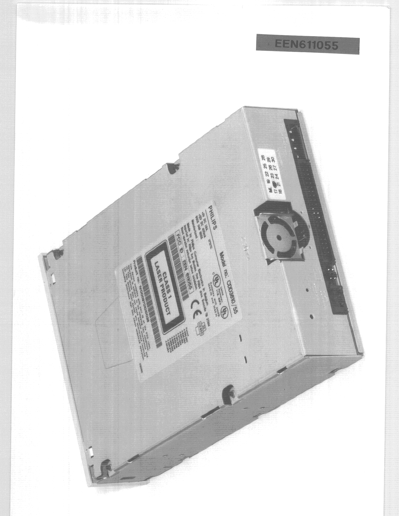 CD-R Drive - FCC ID EEN611055 - Philips Consumer Electronics BV (2)