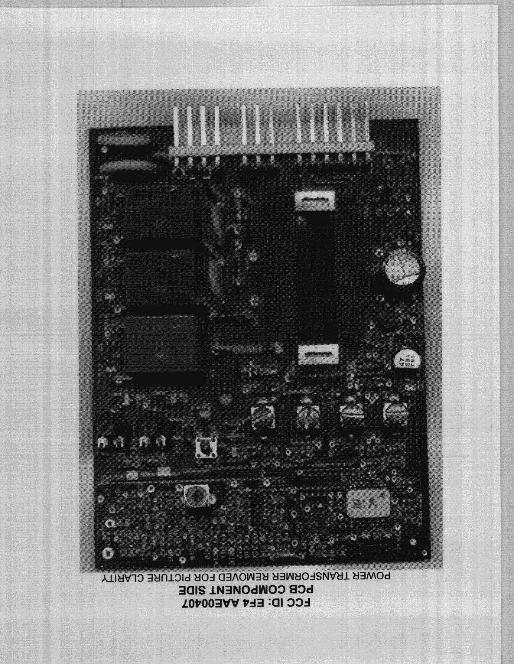 Garage Door Opener Receiver - FCC ID EF4AAE00407 - Nice North America LLC