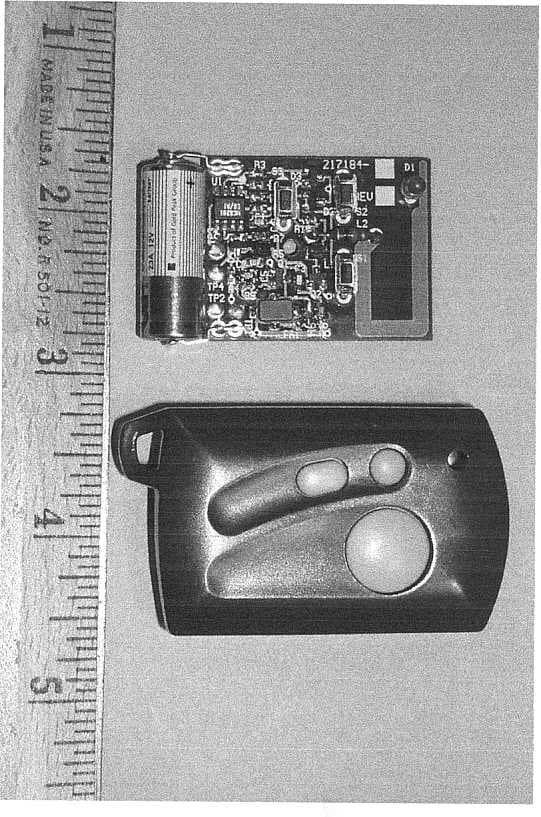 DSC - Part 15 Security/Remote Control Transmitter - FCC ID EF4ACP00870 - Nice North America LLC