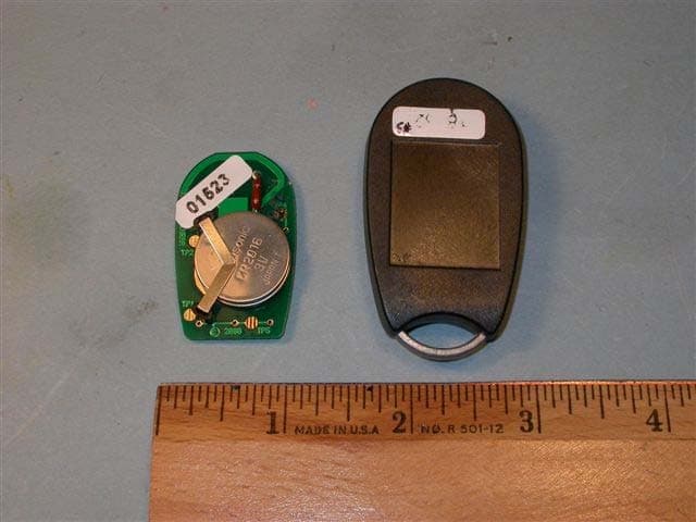 Remote Control for Security System - FCC ID EF4SNT00411 - Nice North America LLC (2)