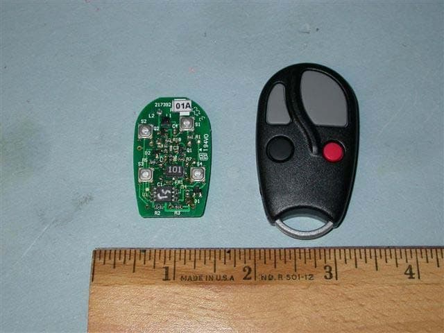 Remote Control for Security System - FCC ID EF4SNT00411 - Nice North America LLC