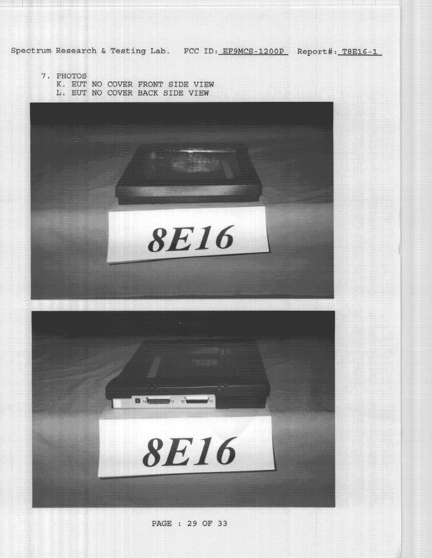 JBP - Part 15 Class B Computing Device Peripheral - FCC ID EF9MCS-1200P - Microtek International Inc (2)