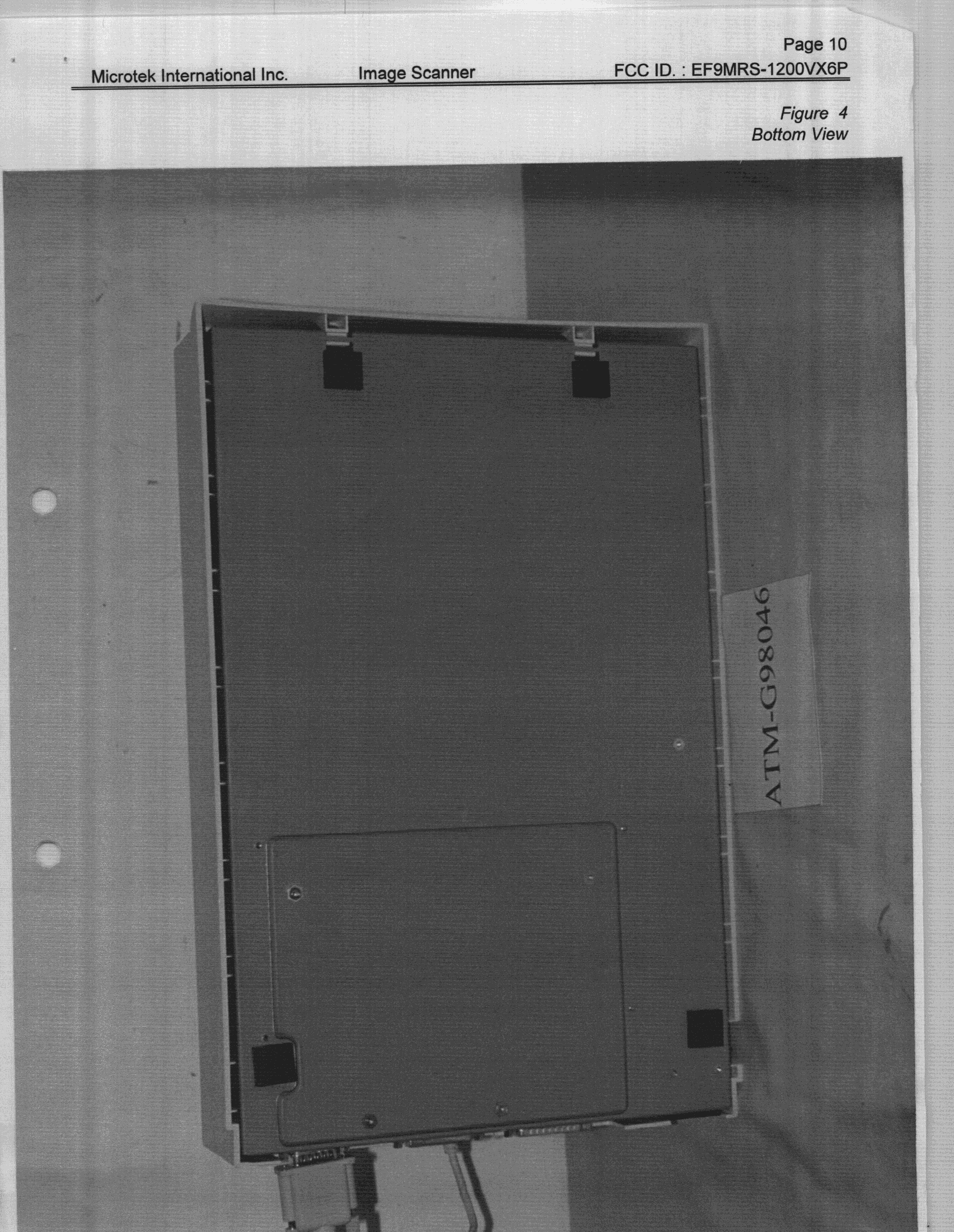 Image Scanner - FCC ID EF9MRS-1200VX6P - Microtek International Inc (5)