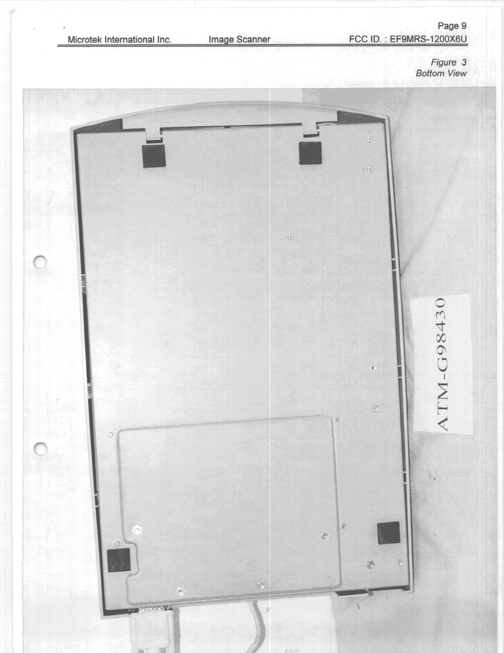 JBP - Part 15 Class B Computing Device Peripheral - FCC ID EF9MRS-1200X6U - Microtek International Inc