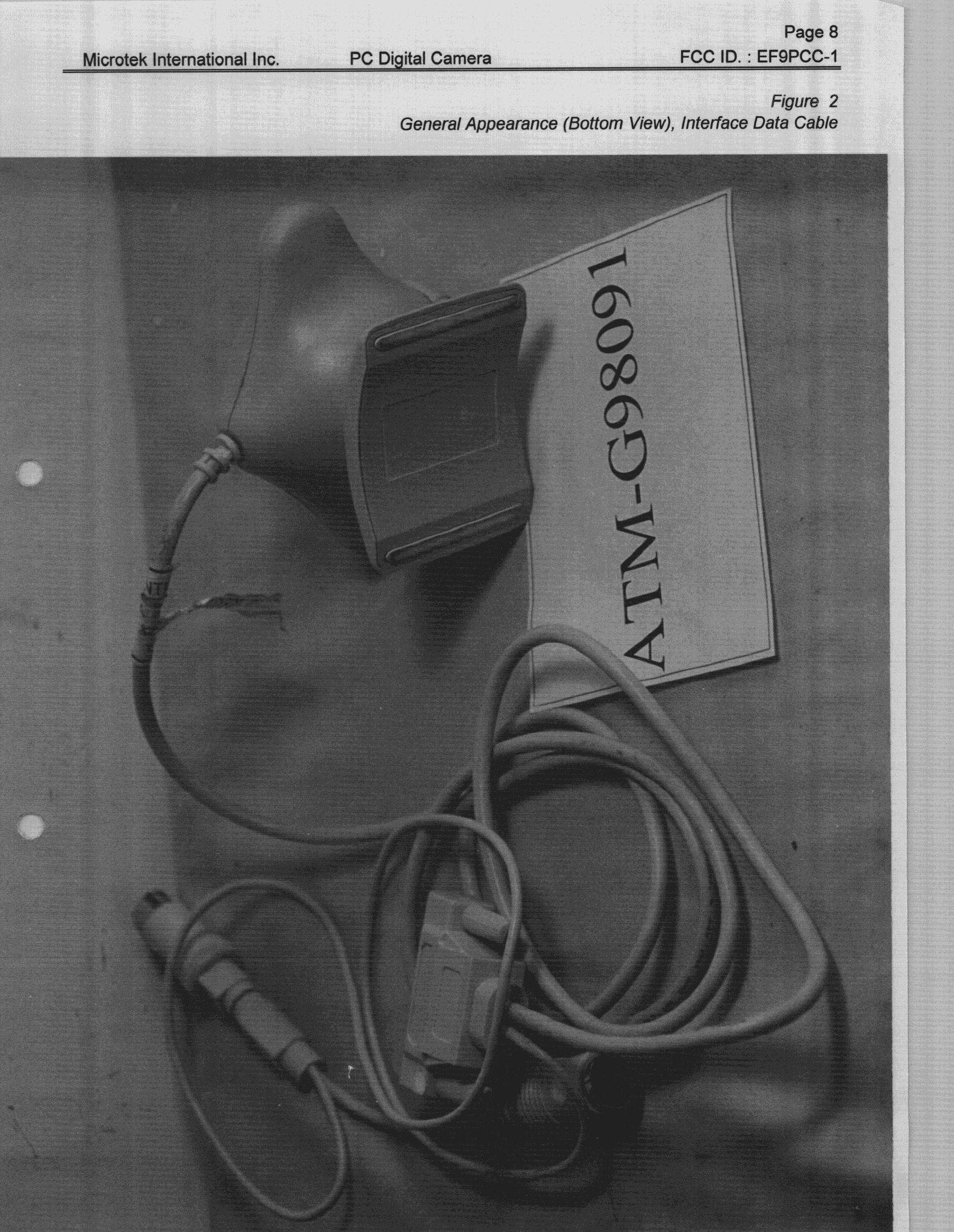 JBP - Part 15 Class B Computing Device Peripheral - FCC ID EF9PCC-1 - Microtek International Inc