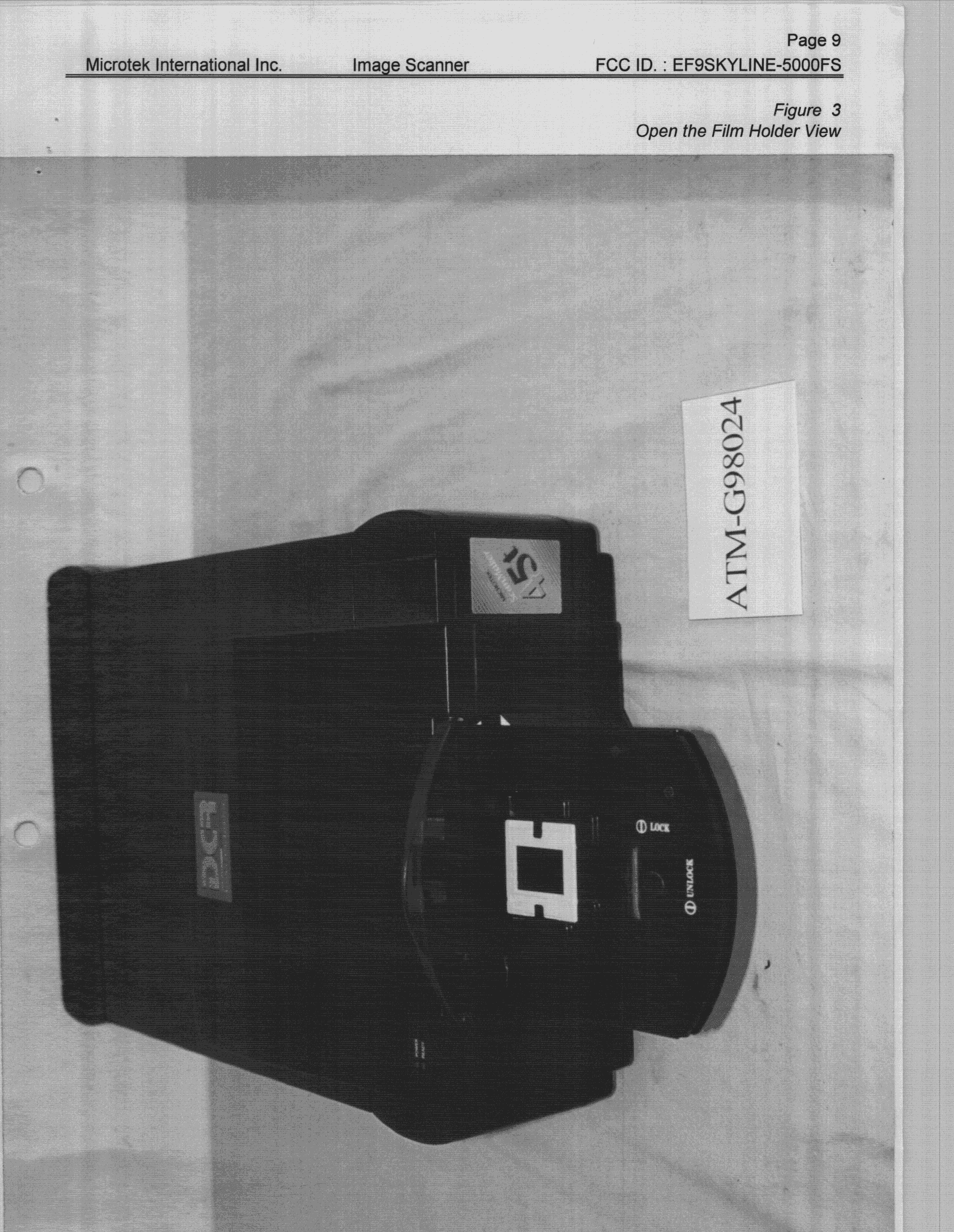 JBP - Part 15 Class B Computing Device Peripheral - FCC ID EF9SKYLINE-5000FS - Microtek International Inc (2)