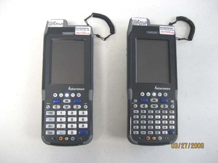 Handheld PDA-type device CDMA/802.11bg/BT - FCC ID EHA-04CN4 - Intermec Technologies Corporation (2)