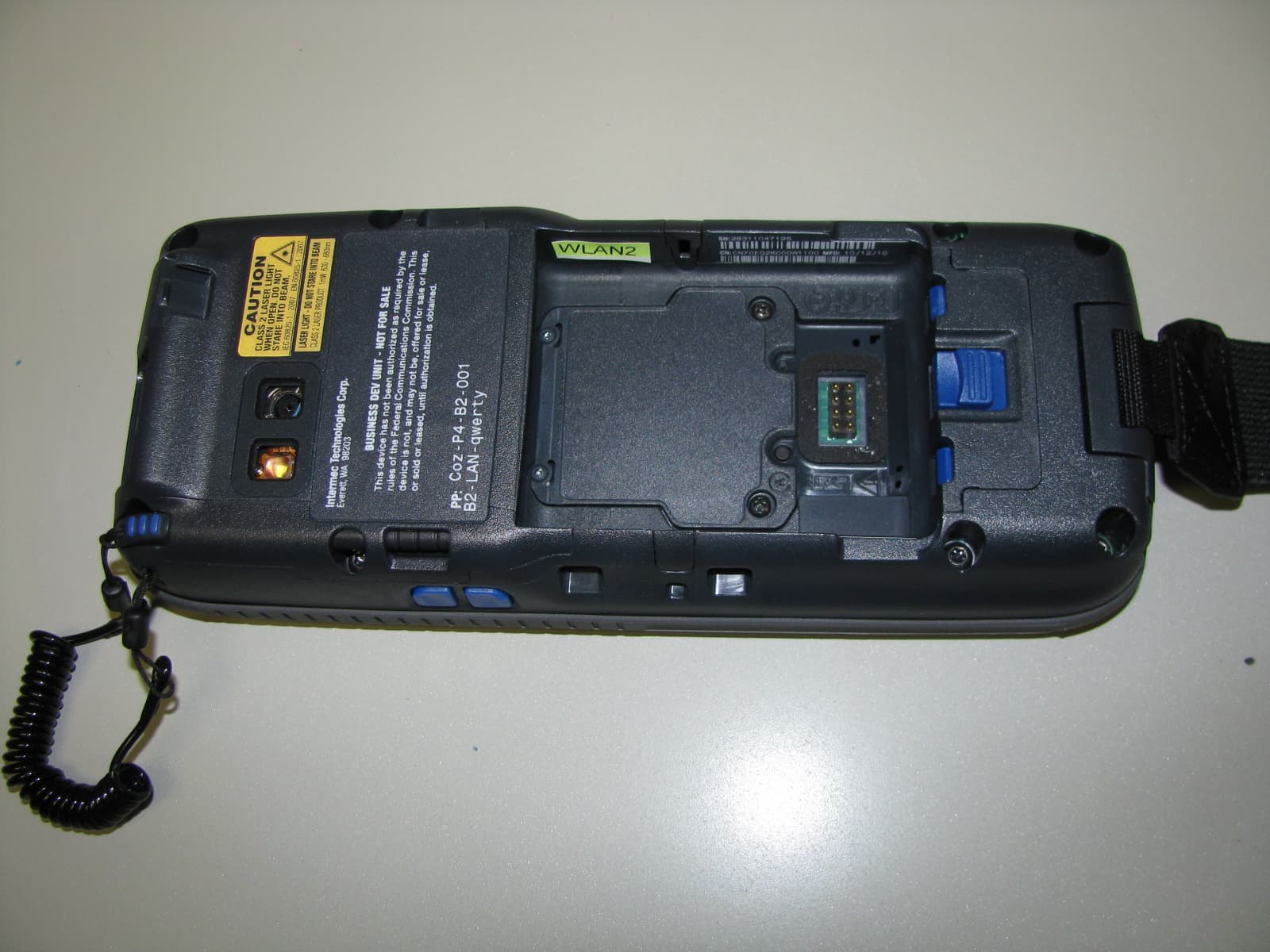 1000CP01S, 1000CP02S, 1001CP01S - FCC ID EHA-1000CP01SX1 - Intermec Technologies Corporation (2)