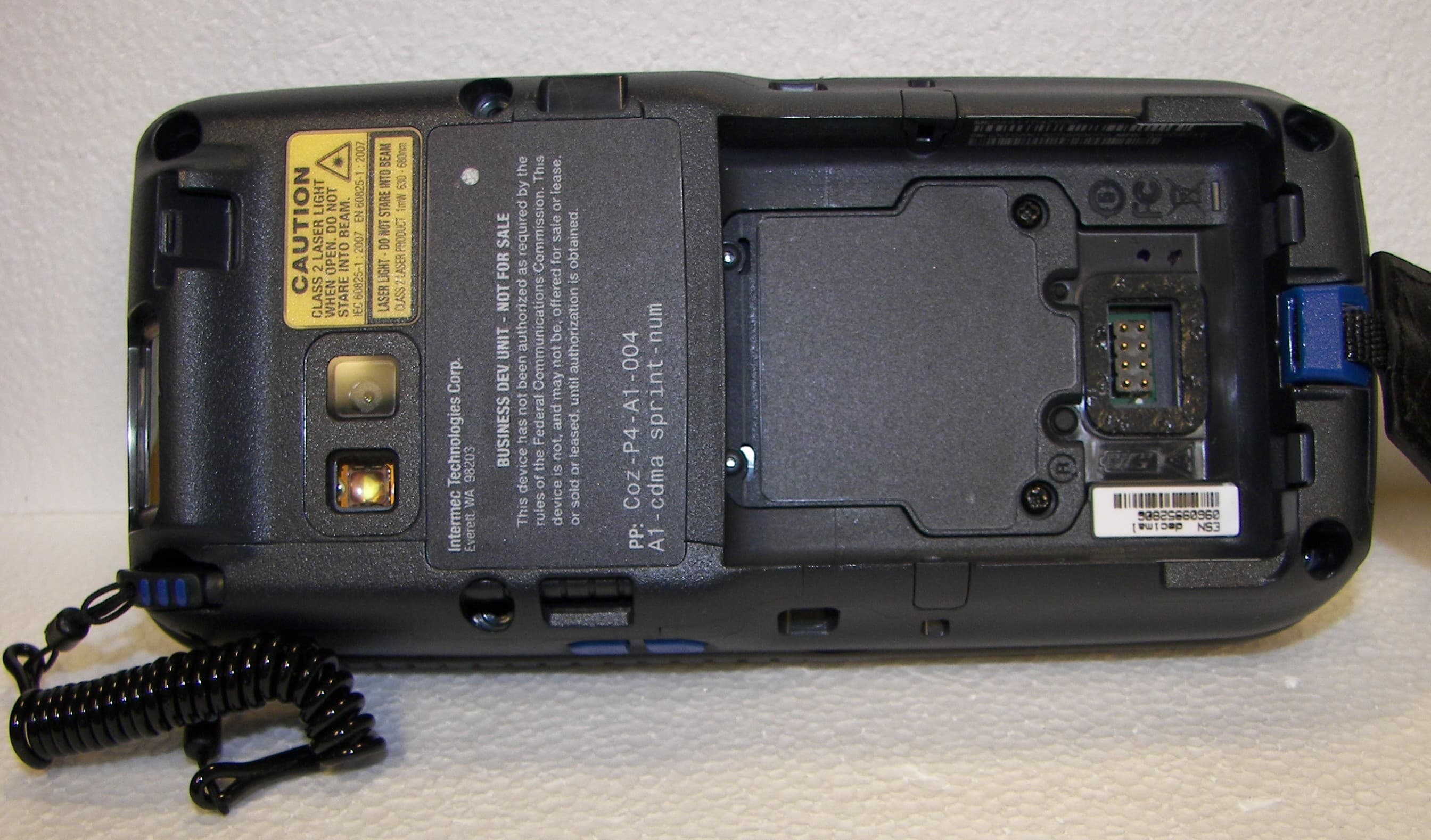 1000CP01UO - FCC ID EHA-1000CP01X1 - Intermec Technologies Corporation