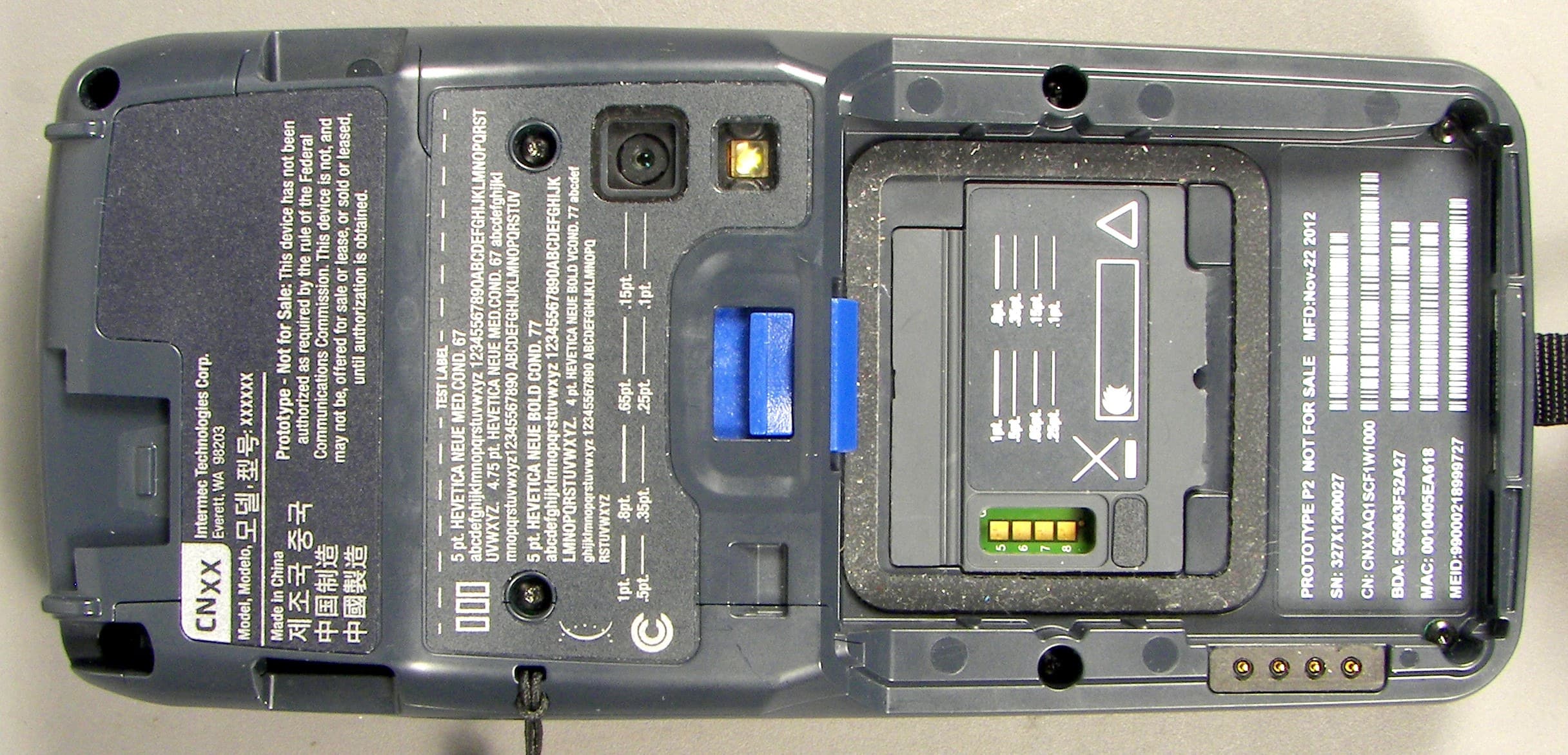 1015CP01 - FCC ID EHA-1015CP01X1 - Intermec Technologies Corporation (2)
