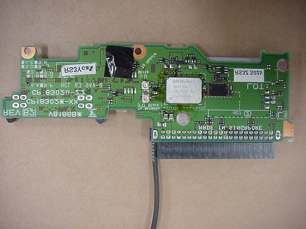 LIFEBOOK S SERIES WITH CAL2 11 ABG WLAN & BT - FCC ID EJE-WB0012 - Fujitsu Client Computing Limited (FCCL)