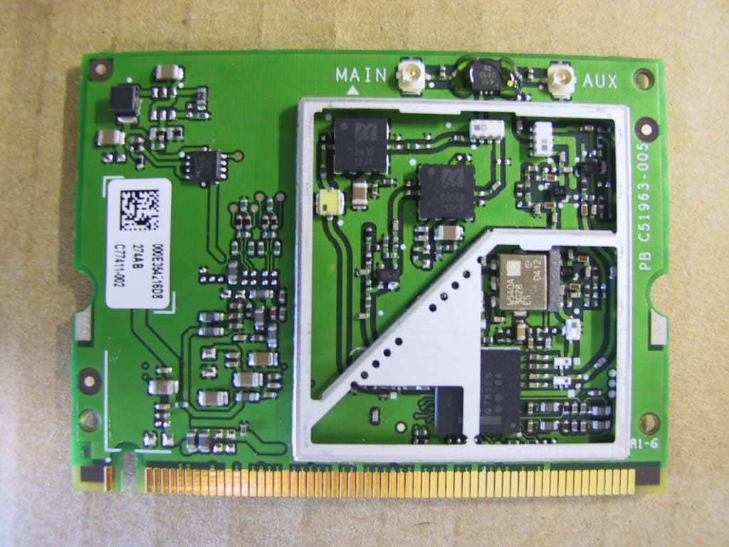LifeBook P Series w/WM3B2915ABG 11ABG WLAN & BT - FCC ID EJE-WB0036 - Fujitsu Client Computing Limited (FCCL)