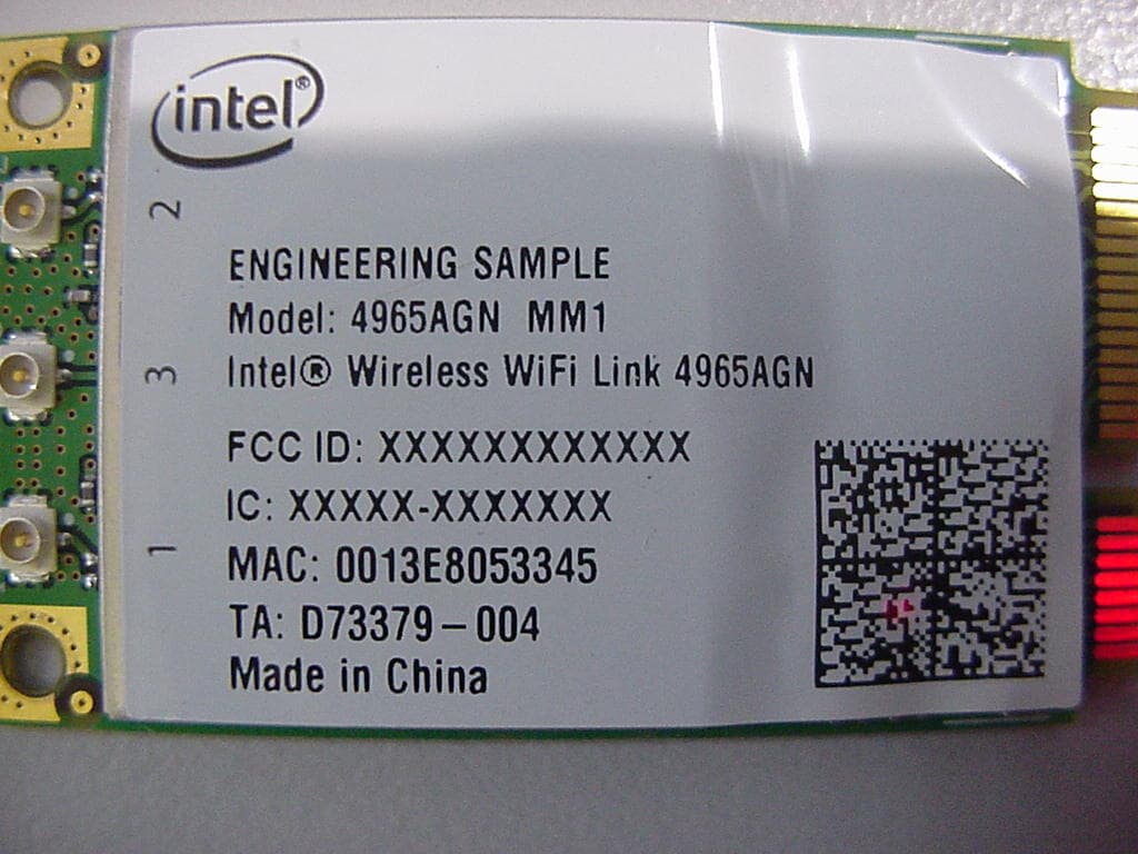 LifeBook P Series with 4965AGN WLAN + EYSMJCS BT - FCC ID EJE-WB0054 - Fujitsu Client Computing Limited (FCCL)