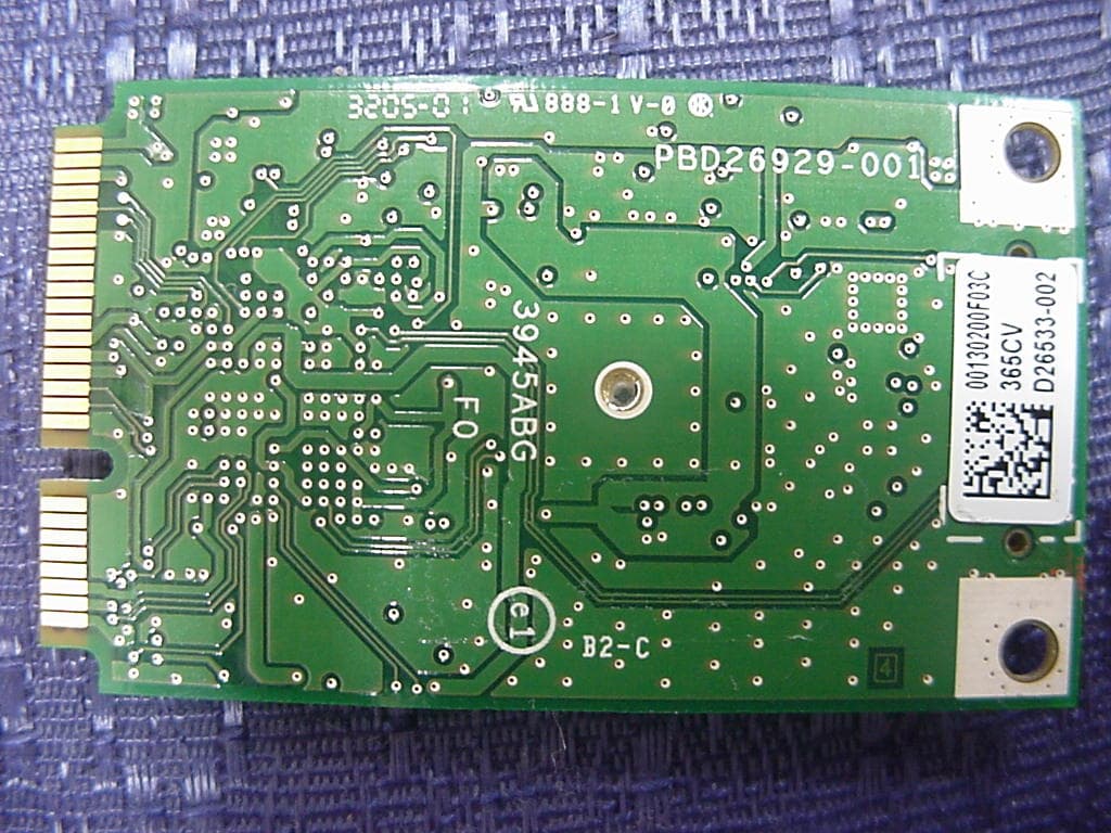 WM3945ABG GOLAN INTEL WLAN IN FIJITSU NOTEBOOKS - FCC ID EJE-WL0010 - Fujitsu Client Computing Limited (FCCL)