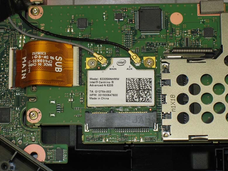 INTEL 2205 ANHMW WLAN IN T732 / TH702 STYLISTIC - FCC ID EJE-WL0029 - Fujitsu Client Computing Limited (FCCL)