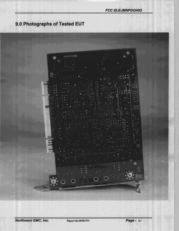 JBP - Part 15 Class B Computing Device Peripheral - FCC ID EJMNPDOHIO - Intel Corporation (2)