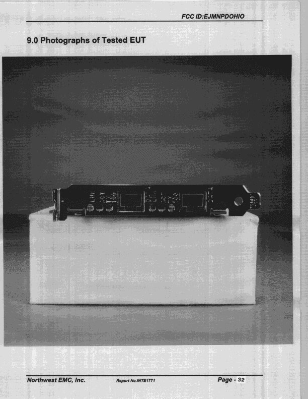 JBP - Part 15 Class B Computing Device Peripheral - FCC ID EJMNPDOHIO - Intel Corporation (3)