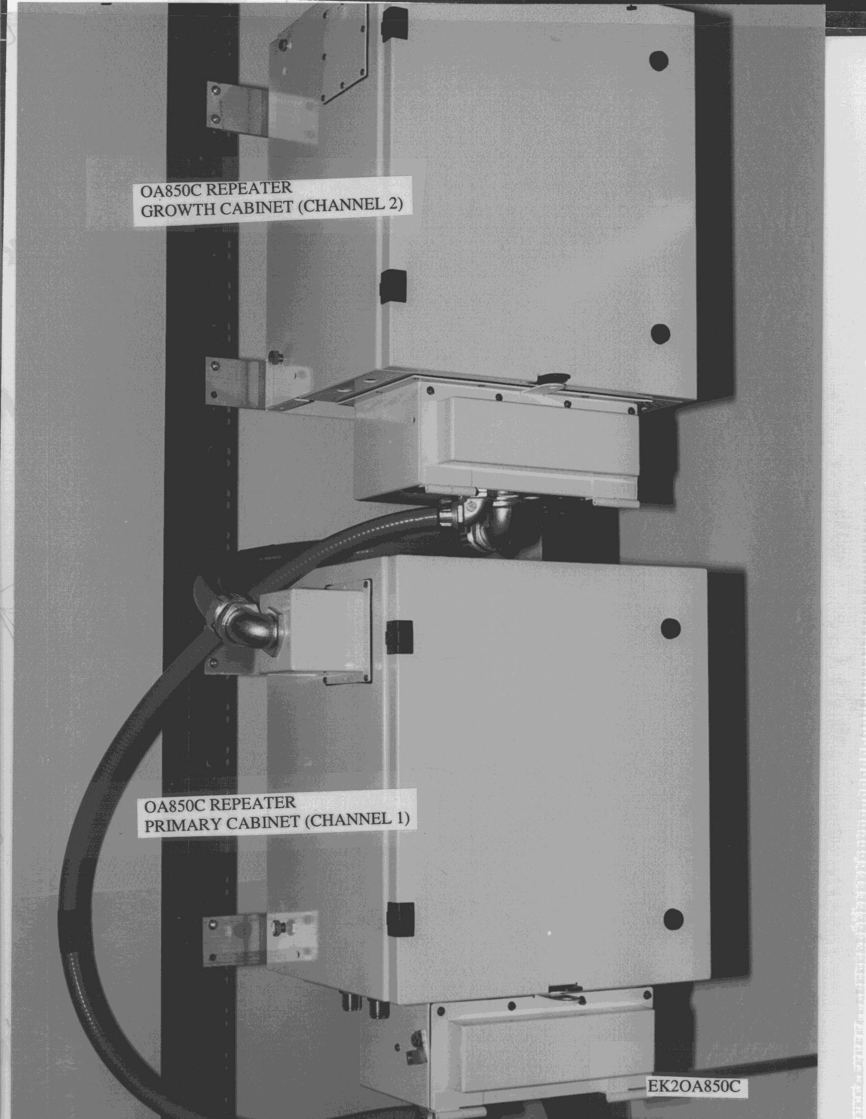 One or two channel bi-directional repeater - FCC ID EK2OA850C - Repeater Technologies Inc