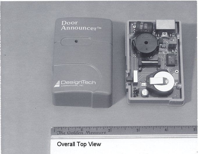 DSC - Part 15 Security/Remote Control Transmitter - FCC ID ELGDOOR - DesignTech International Inc