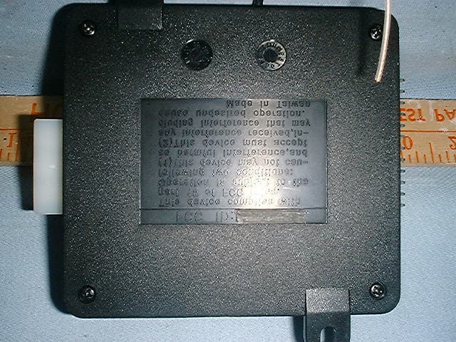 Auto alarm system receiver - FCC ID ELVAR0A - Nutek Corporation