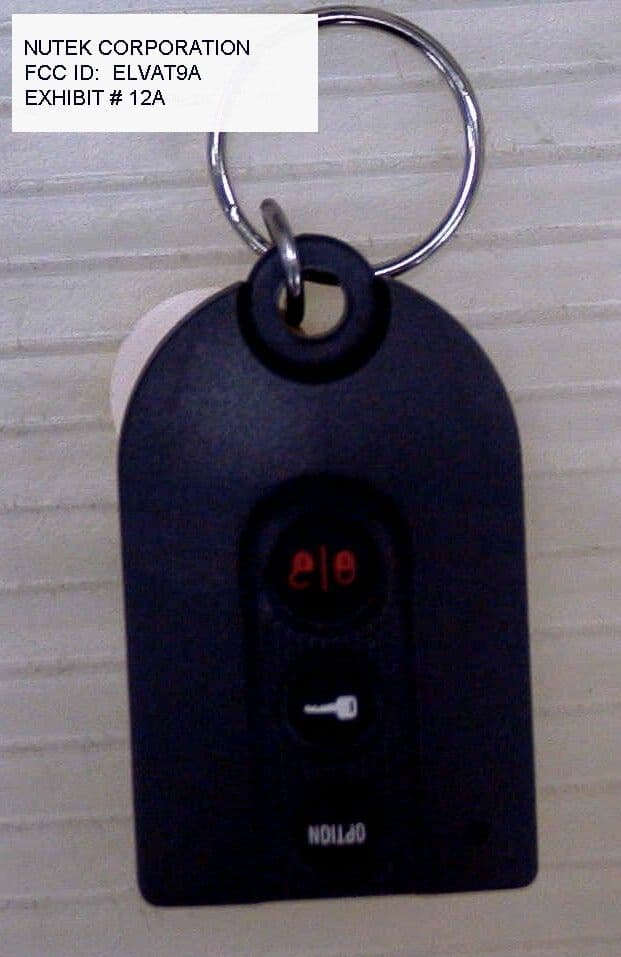 DSC - Part 15 Security/Remote Control Transmitter - FCC ID ELVAT9A - Nutek Corporation