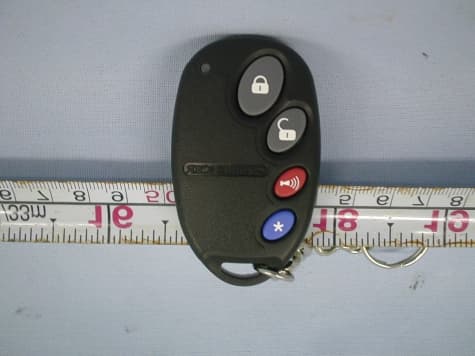 Car Alarm Transmitter - FCC ID ELVMT1A - Nutek Corporation