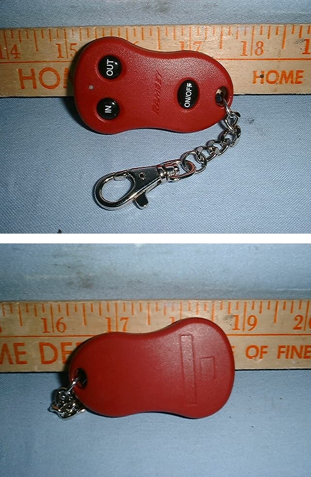 CAR ALARM TRANSMITTER - FCC ID ELVYT0A - Nutek Corporation
