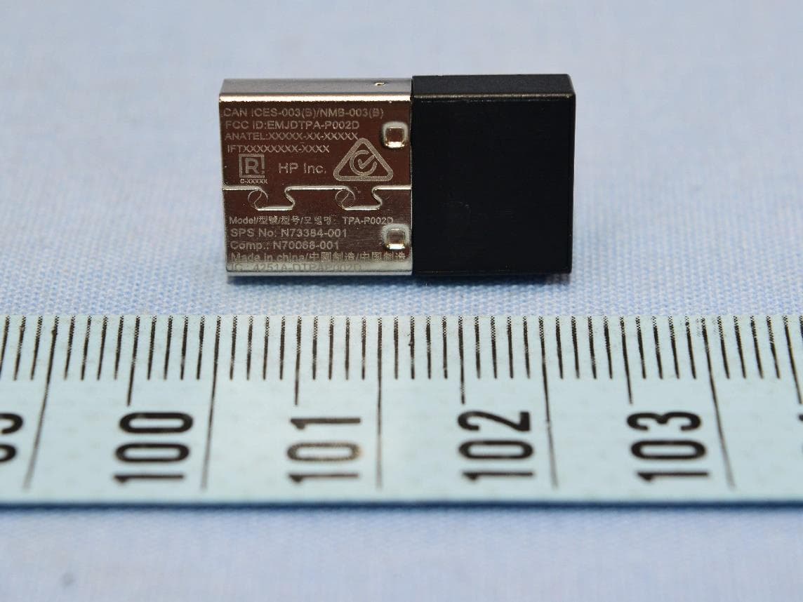 Dongle - FCC ID EMJDTPA-P002D - Primax Electronics Ltd