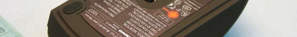 ThinkPad Bluetooth Laser Mouse - FCC ID EMJMMOBTC9L - Primax Electronics Ltd