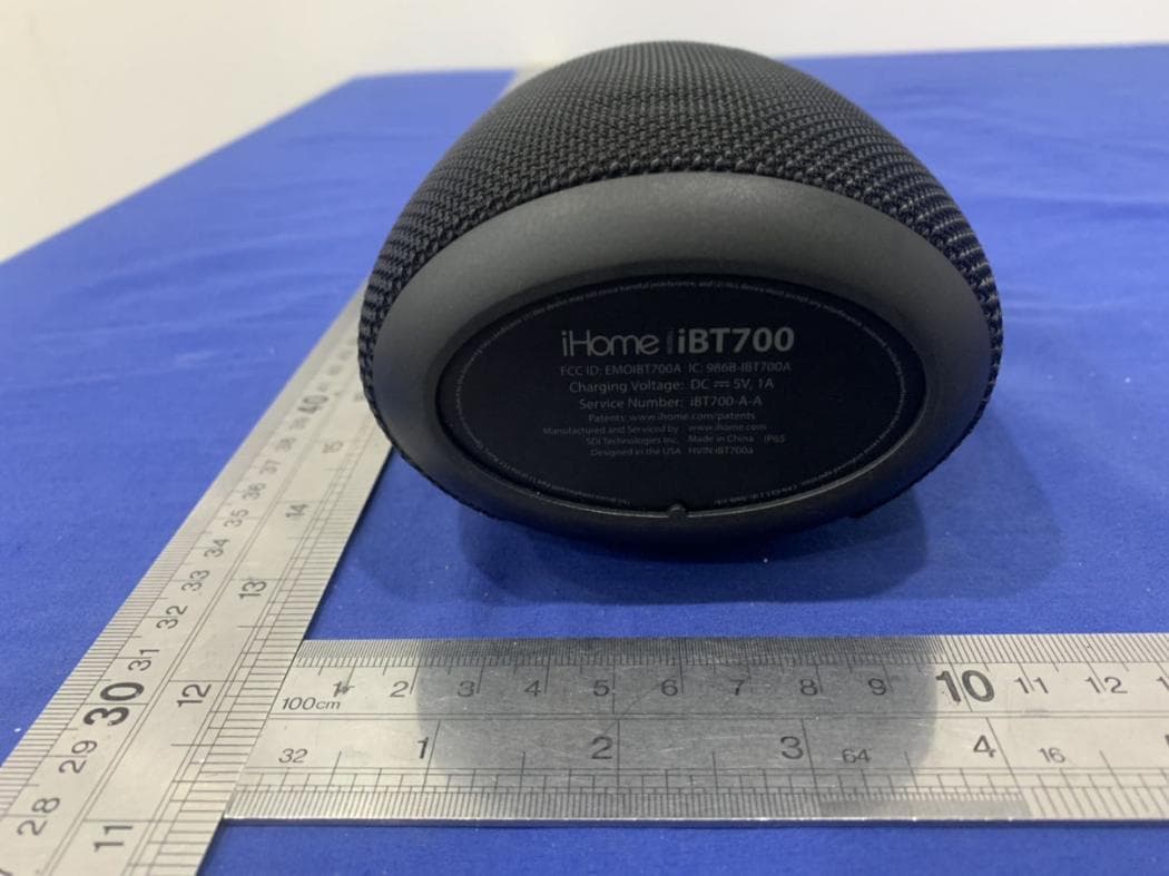 Bluetooth Mono Wireless Speaker - FCC ID EMOIBT700A - SDI Technologies Inc. (2)