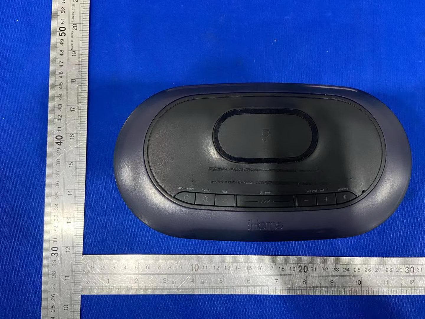 Color Changing Bluetooth Alarm Clock Speaker with Qi Wireless Charging and USB Charging - FCC ID EMOIBTW281V2C - SDI Technologies Inc. (2)