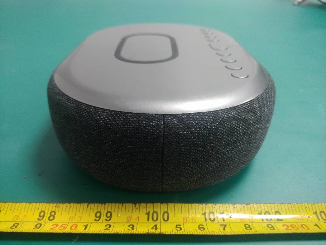 Bluetooth Stereo Alarm Clock with Qi Wireless, Speaker Phone and USB Charging - FCC ID EMOIBTW41B - SDI Technologies Inc. (2)