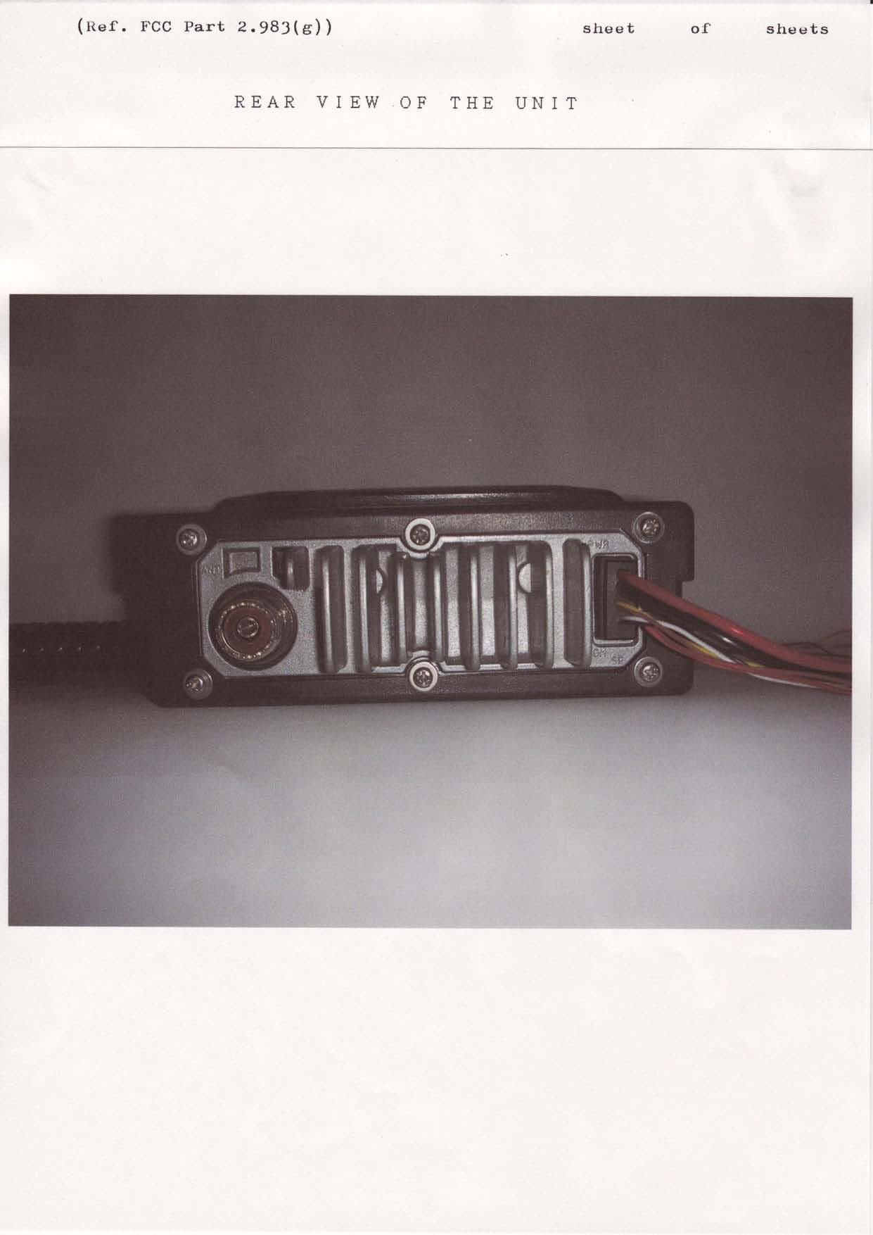 VHF MARINE  TRANSCEIVER - FCC ID EP78TQTM-300 - Pony Electric Corporation (3)