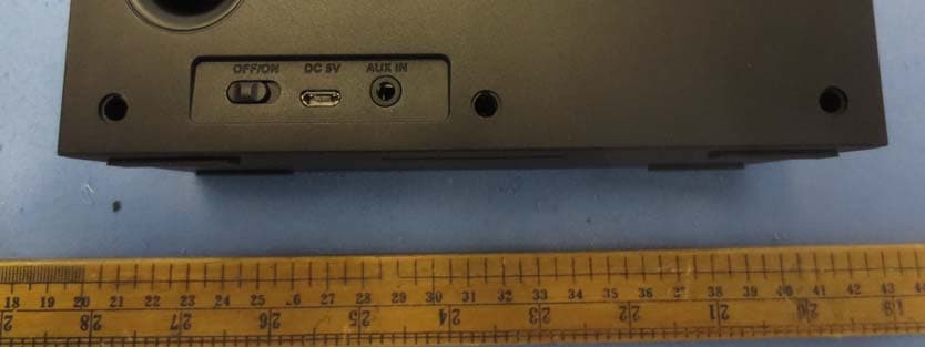 Bluetooth speaker - FCC ID ESXPBT500 - Guangzhou Panyu Juda Car Audio Equipment Co.,Ltd. (3)