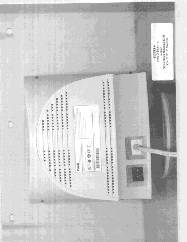 Color Monitor, 15" 1280 X 1024 - FCC ID EVOKD-1511T - Korea Data Systems Co Ltd (5)
