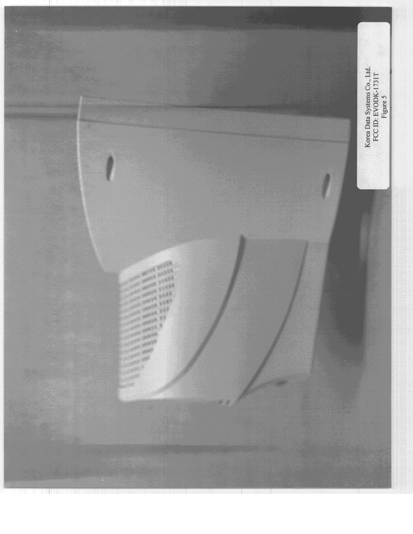 JBP - Part 15 Class B Computing Device Peripheral - FCC ID EVOKD-1731T - Korea Data Systems Co Ltd (5)